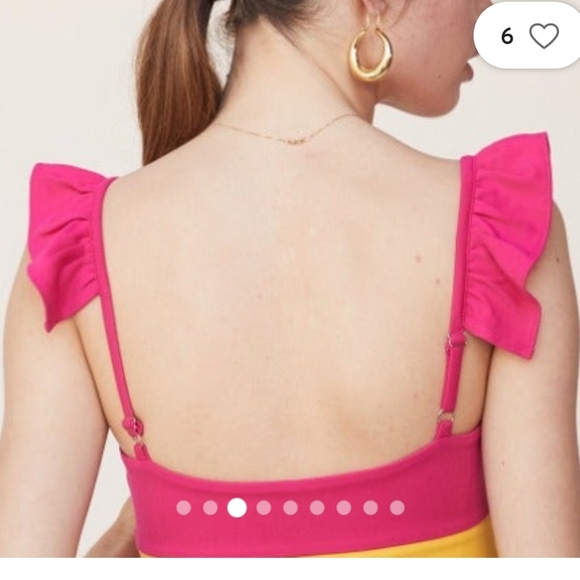 Double Knot Bodysuit With Ruffle - Picture 4 of 8